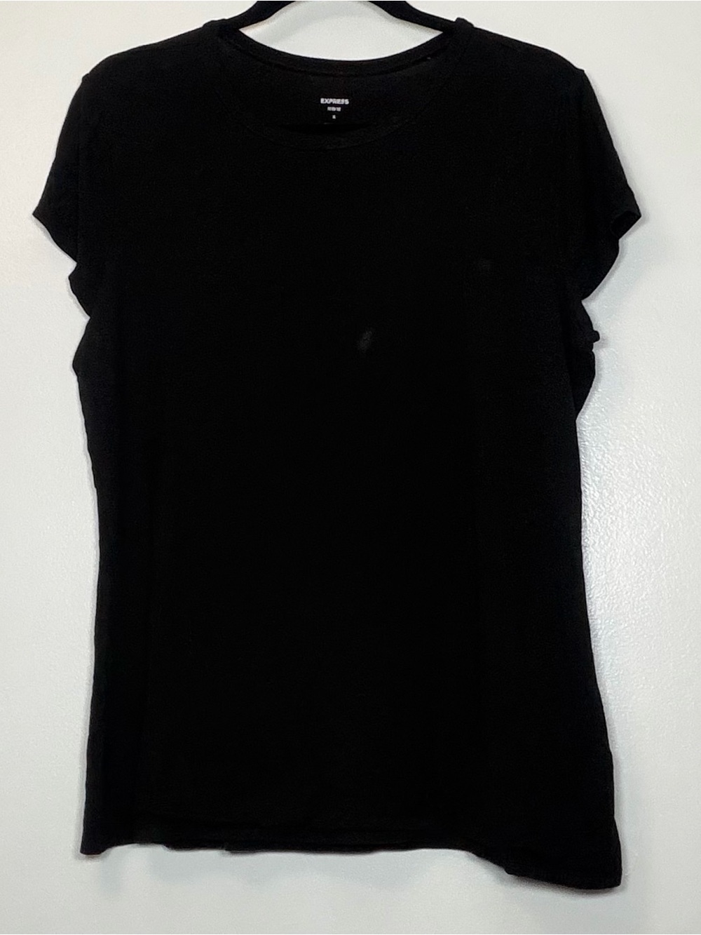 Express Women's Classic Black Short Sleeve Tee